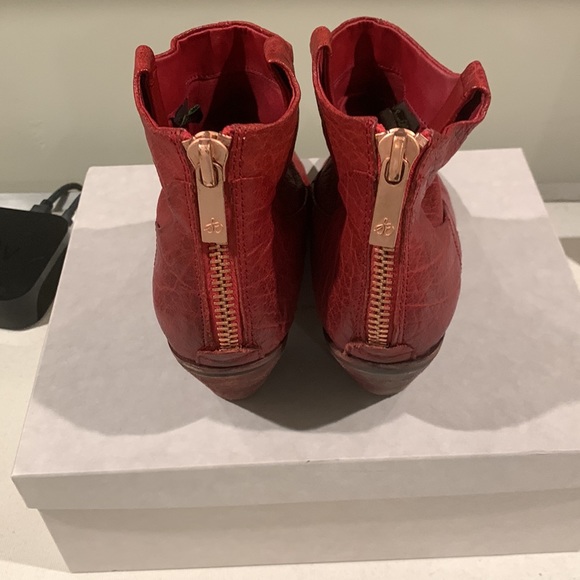 Sam Edelman Red Booties - Picture 4 of 4